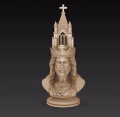 Piezas de Ajedrez Sacro de Lujo para Coleccionistas-Modelo 3d para Imprimir STL-PJH3D