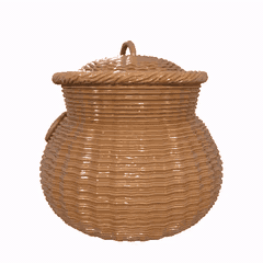 Modelo 3D de Cesta Tradicional