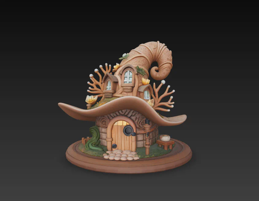 CASA GORRO para imprimir stl 3d