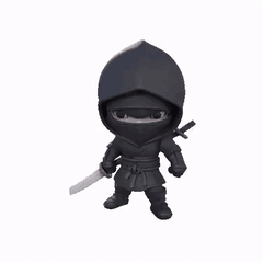 PERSONAJE NINJA STL