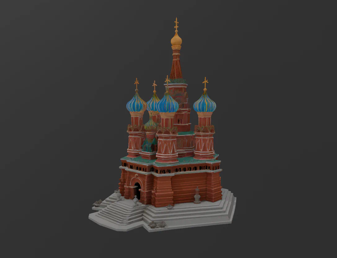 Kremlin (Rusia) para imprimir stl 3d