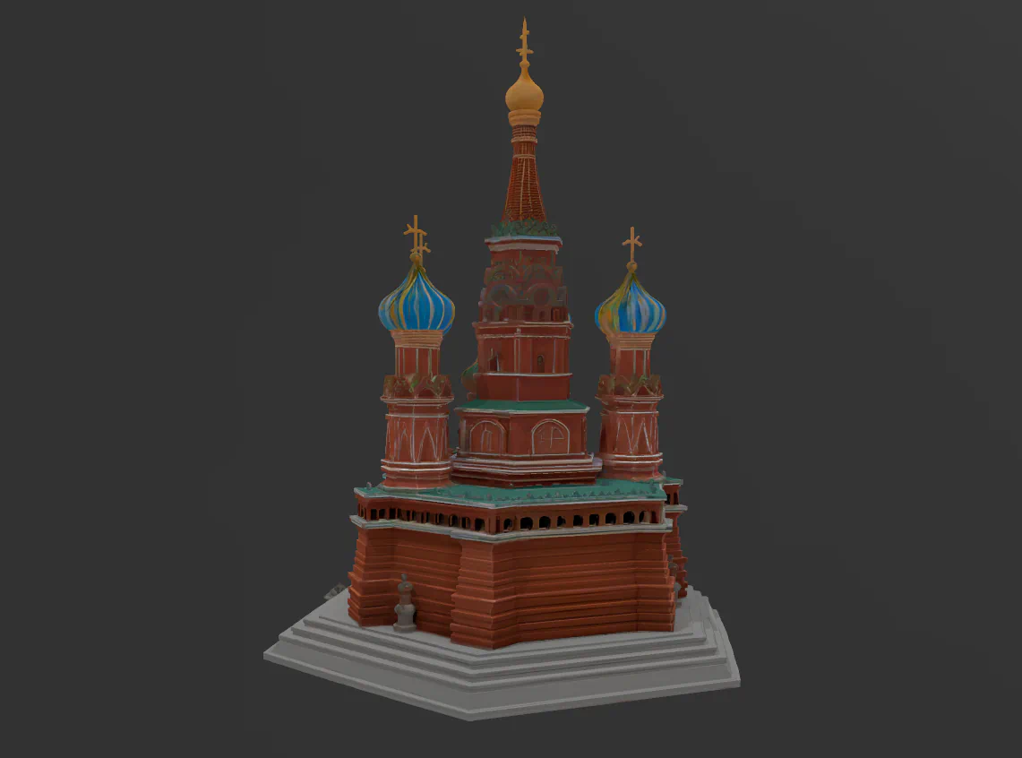 Kremlin (Rusia) para imprimir stl 3d