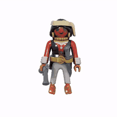 Figura 3d estilo Playmobil BANDOLERO STL