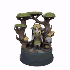 Figura 3D Elfo Aventurero THE LEGEND OF ZELDA STL