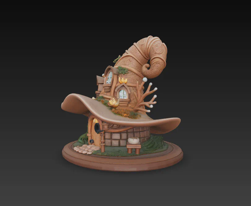 CASA GORRO para imprimir stl 3d