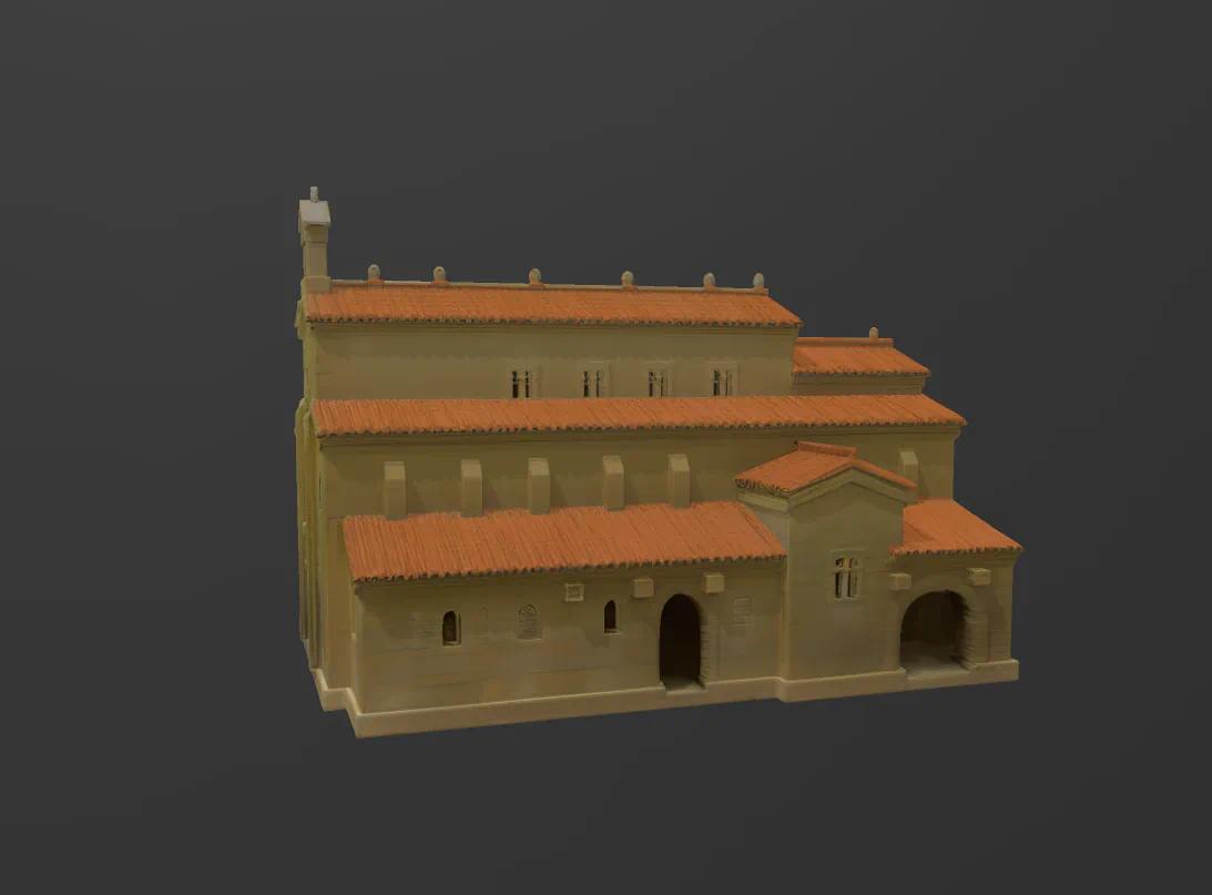IGLESIA EDIFICIO SACRO para imprimir stl 3d