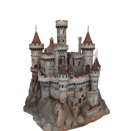 GRAN CASTILLO para imprimir stl 3d