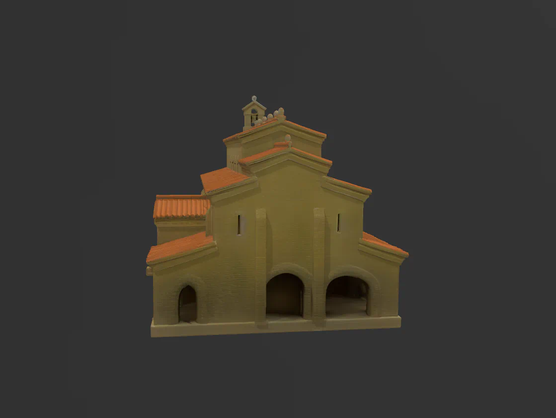 IGLESIA EDIFICIO SACRO para imprimir stl 3d