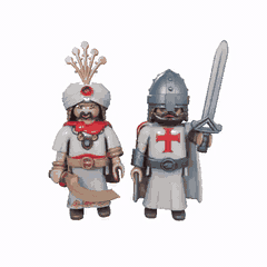 PLAYMOBIL MOROS Y CRISTIANOS modelo 3d listo para imprimir STL
