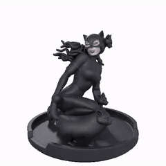 Modelo 3D de Catwoman