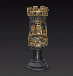 Piezas de Ajedrez Bustos Egipcios de Coleccion-PJH3D