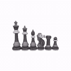 JUEGO DE AJEDREZ DE COLECCION TALLADO