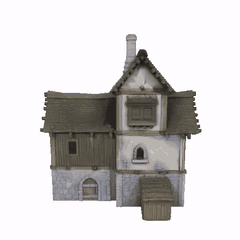 CASA MEDIEVAL para imprimir stl 3d