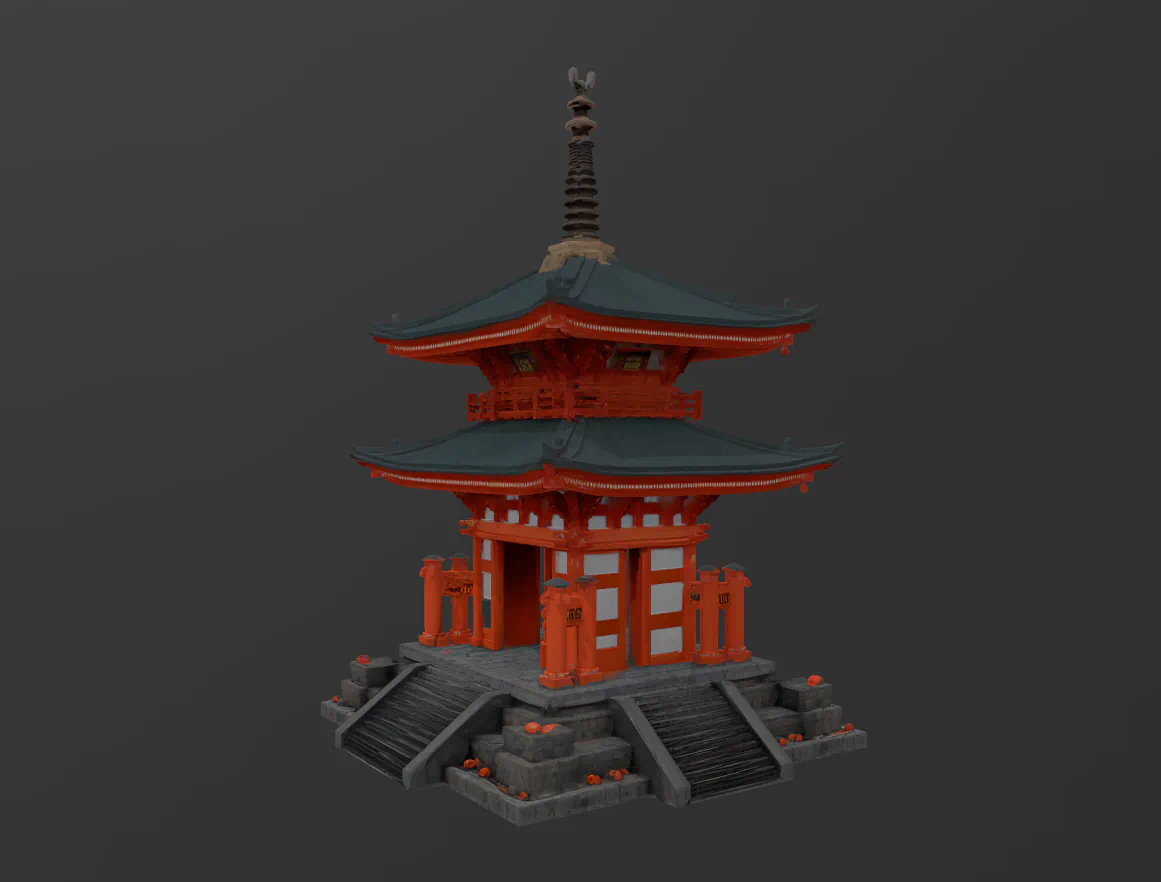 Fushimi Inari (Japón) para imprimir stl 3d