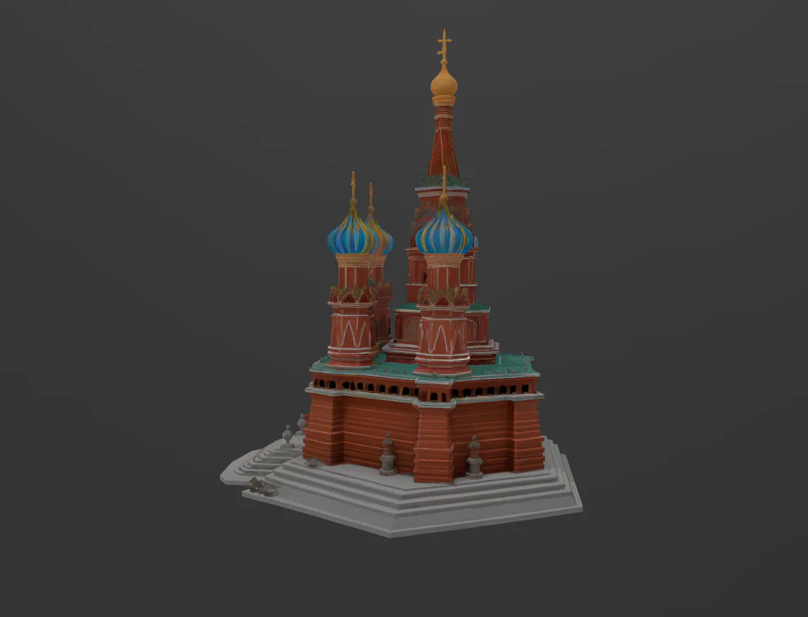 Kremlin (Rusia) para imprimir stl 3d