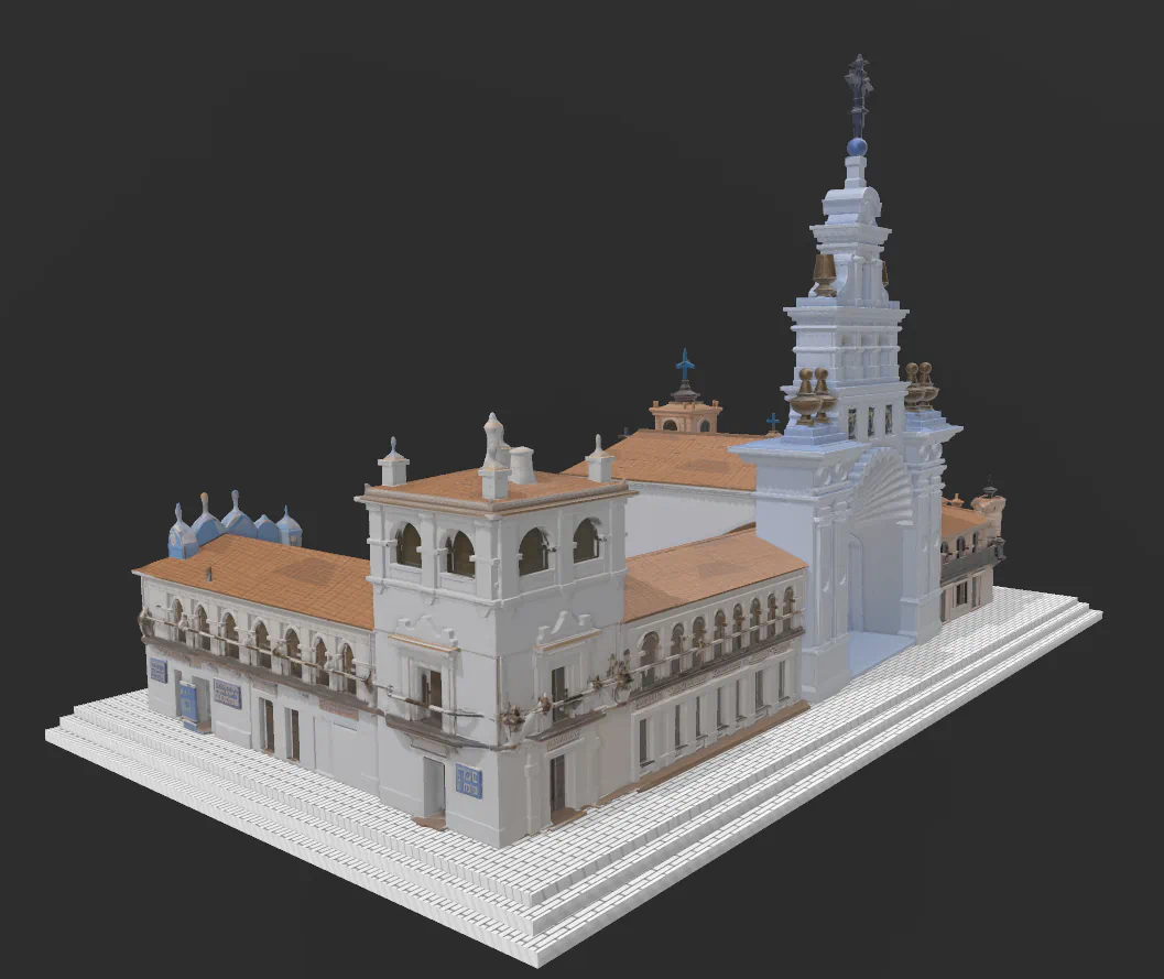 ERMITA DEL ROCIO para imprimir stl 3d