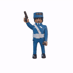 ESTILO PLAYMOBIL POLICIA Modelo 3d STL listo para descargar e imprimir