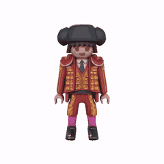 ESTILO PLAYMOBIL TORERO Modelo 3d STL listo para descargar e imprimir