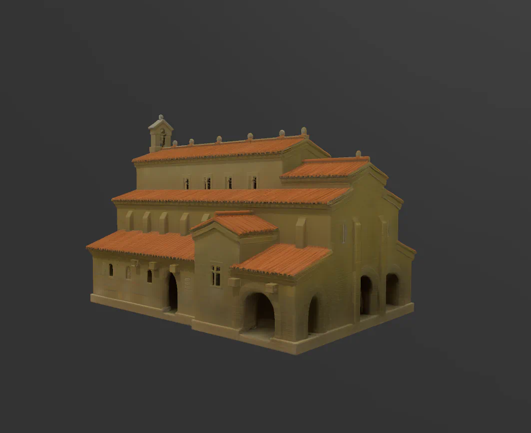 IGLESIA EDIFICIO SACRO para imprimir stl 3d