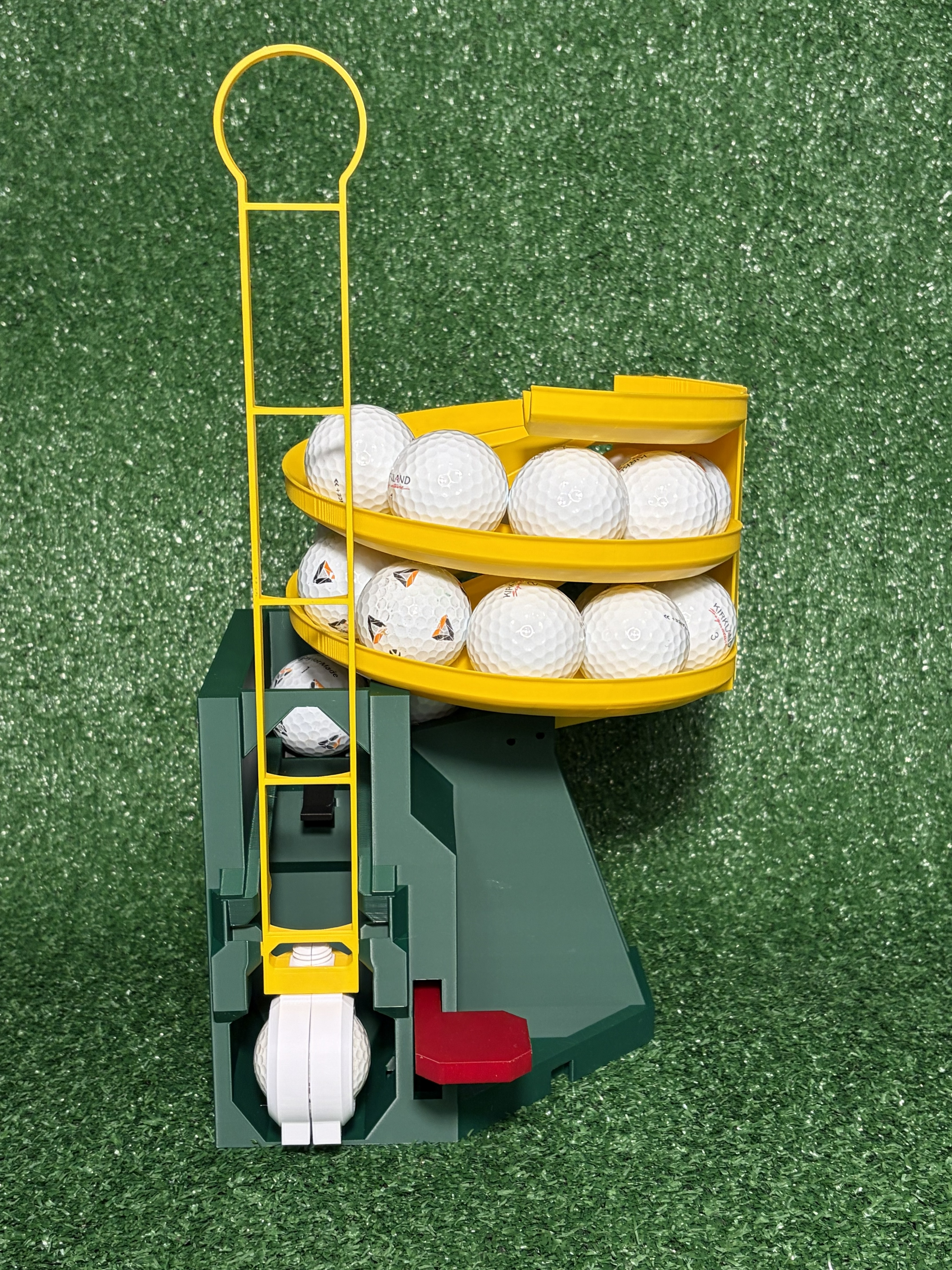 Golf Ball Dispenser - Green Jacket