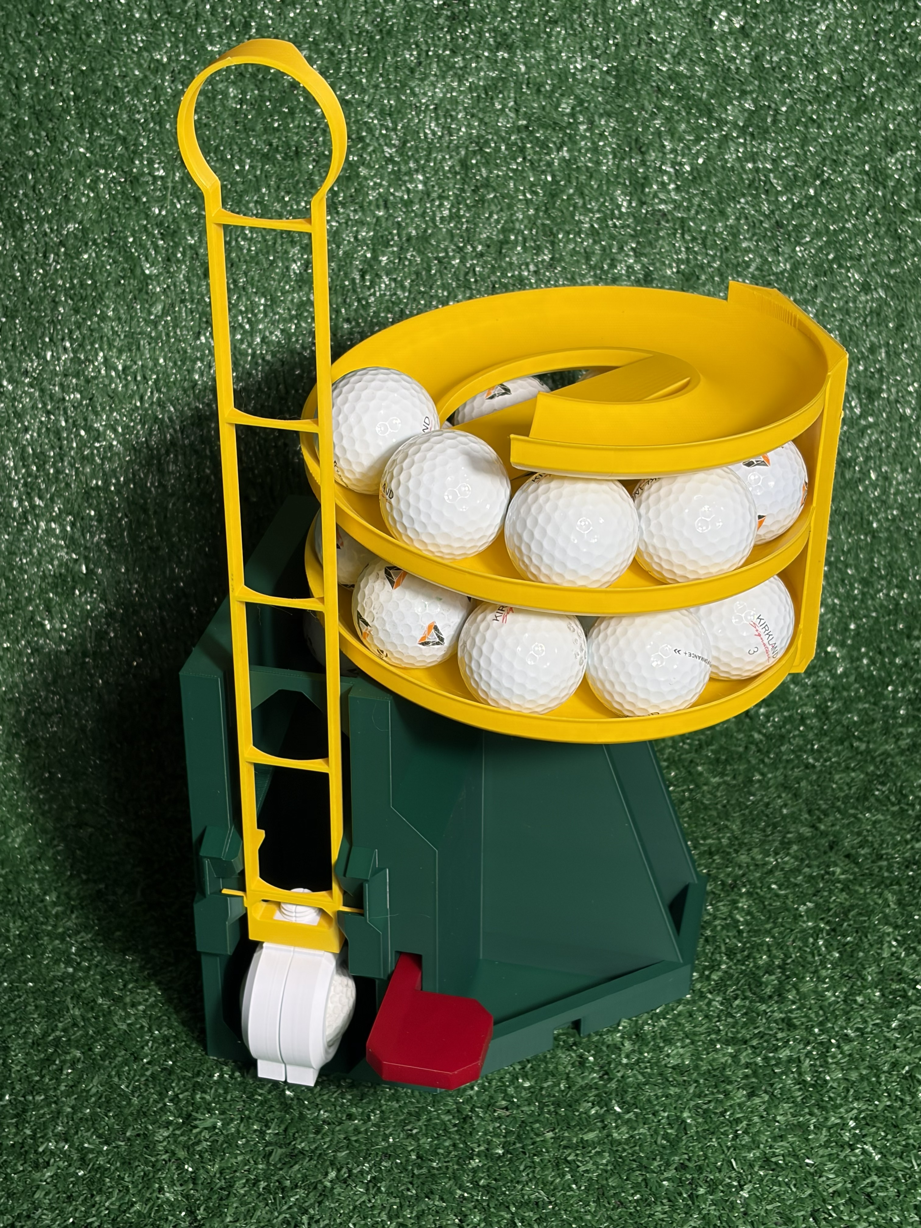 Golf Ball Dispenser - Green Jacket