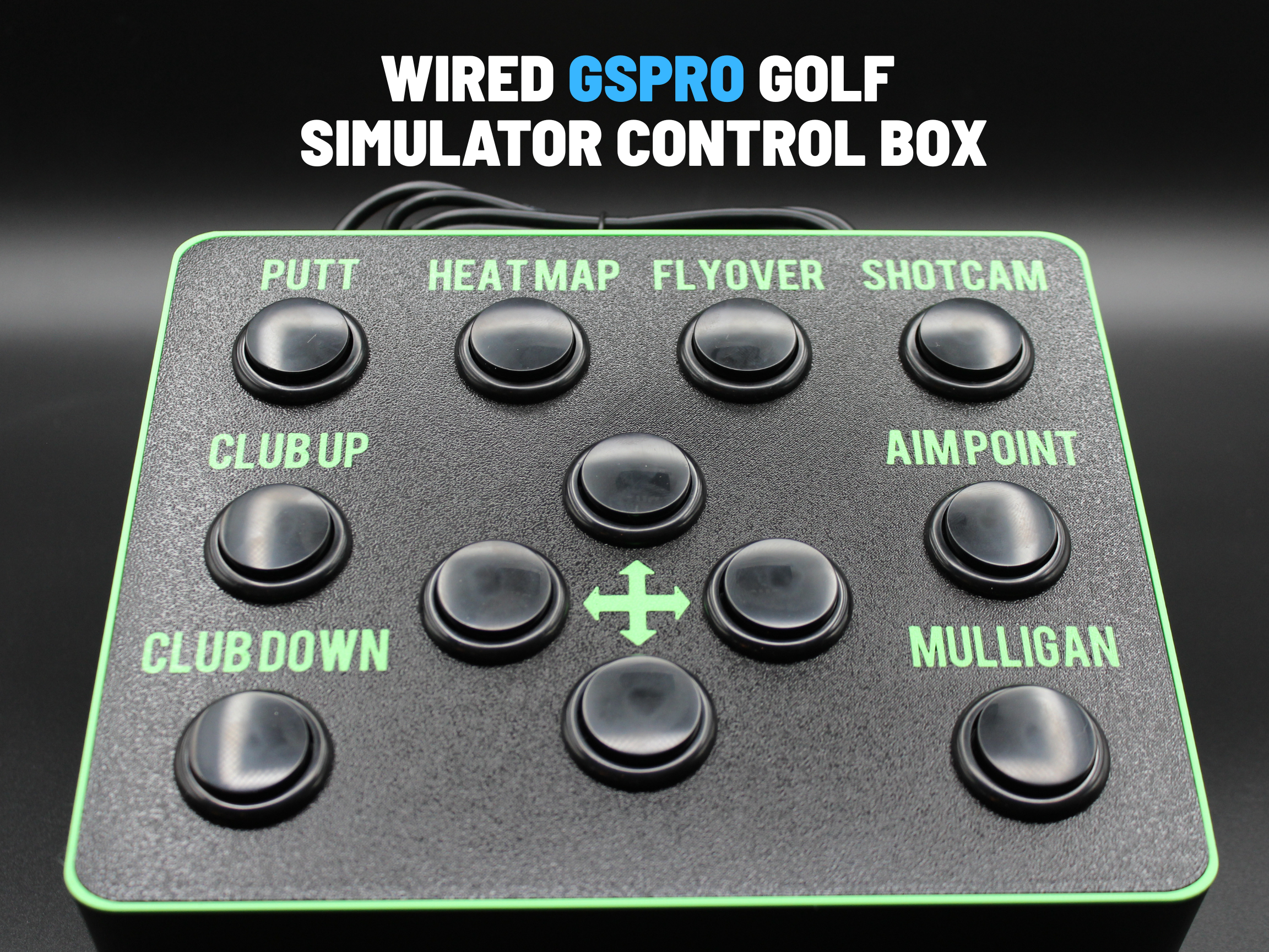 GSPRO - Wired Golf Simulator Control Box