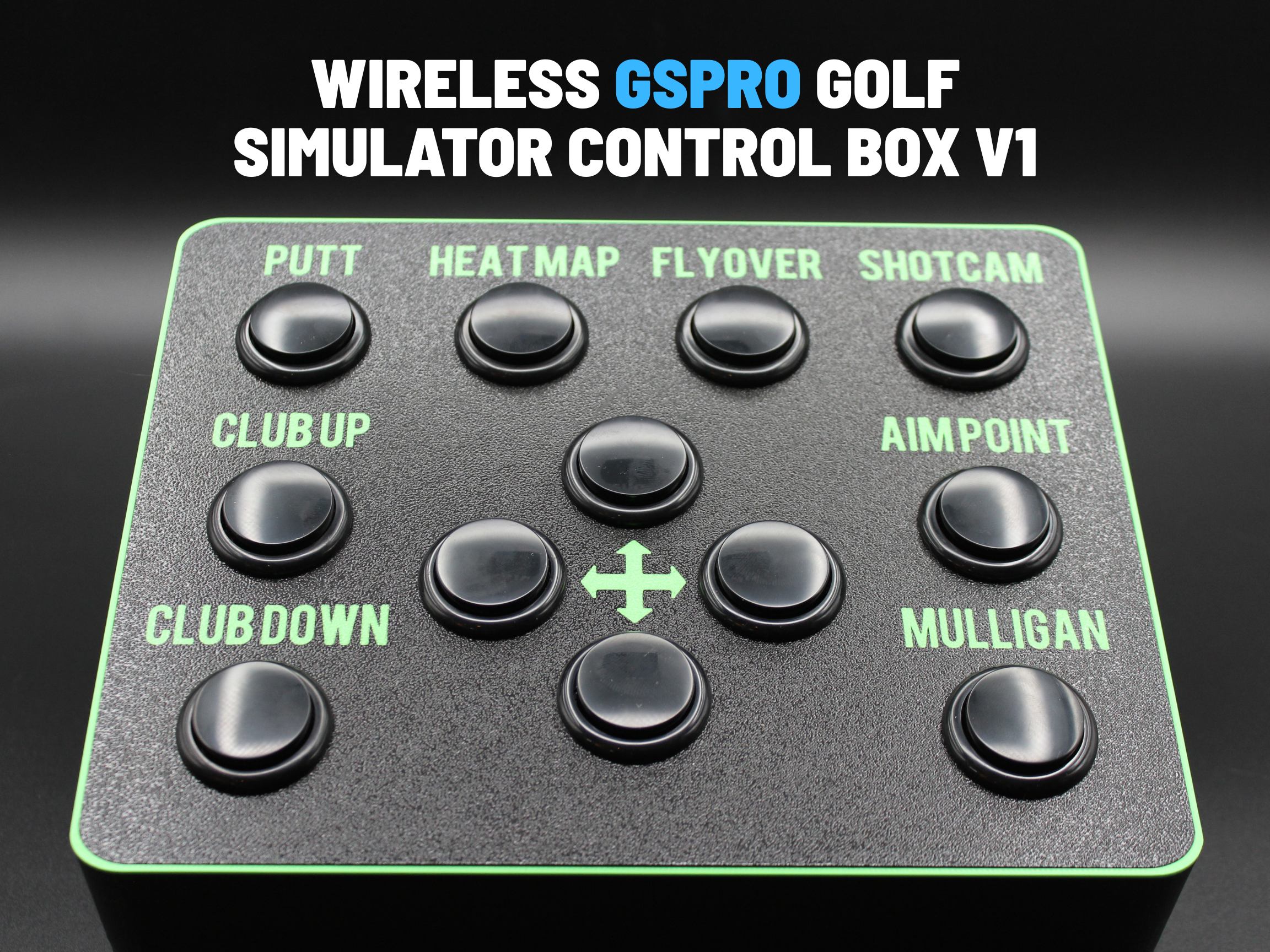 GSPRO - Wireless Golf Simulator Control Box