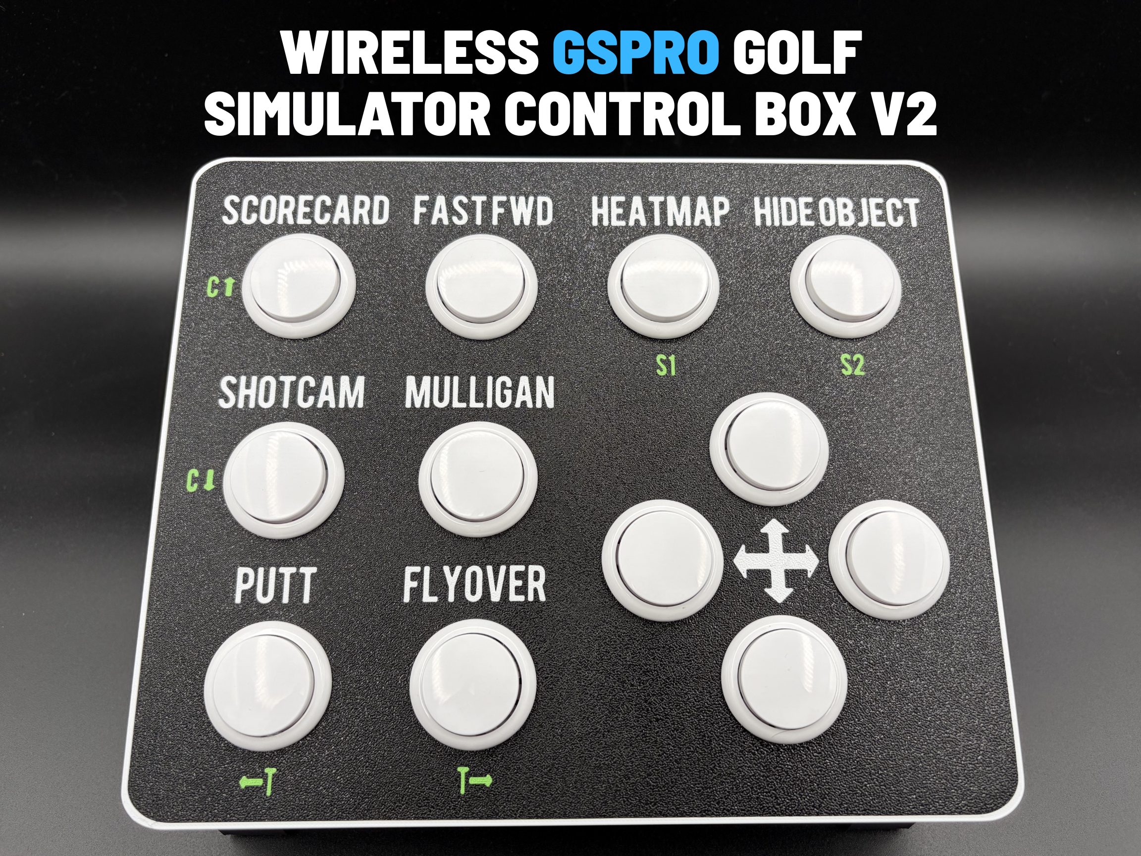GSPRO - Wireless Golf Simulator Control Box V2