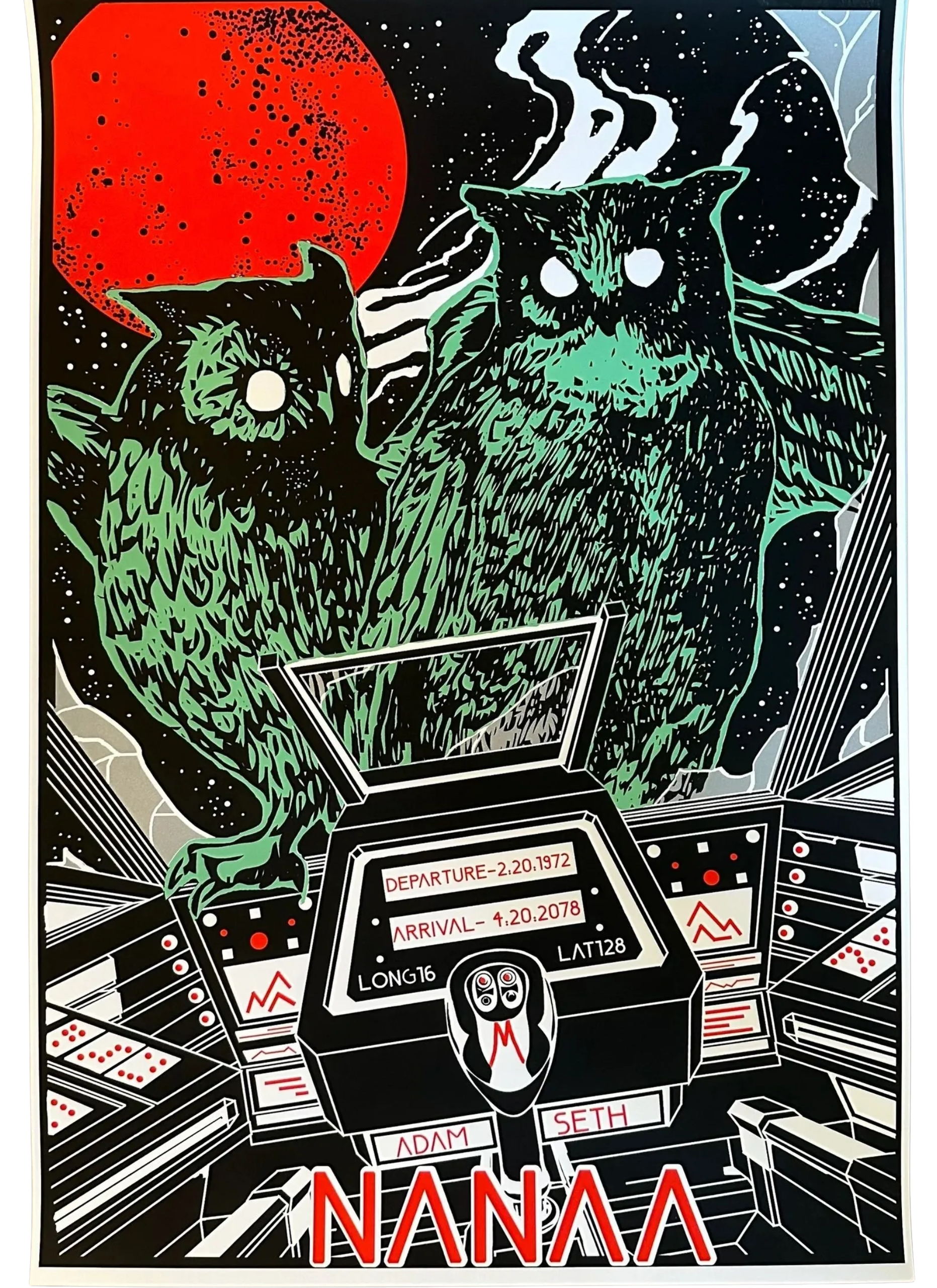 Adam/Seth Nanaa "Omega" Deck+Poster+Mini Super package