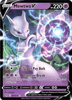 Mewtwo V Pokémon Card