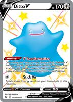 Ditto V Pokémon Card