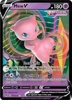 Mew V Fusion Strike Card