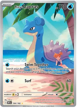 Misty's Lapras 