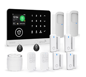 Sistema de seguridad para el hogar, 4G/WiFi GSM SMS