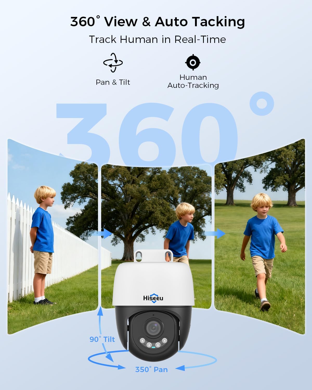 Kit de Cámaras de Seguridad 4K Hiseeu
