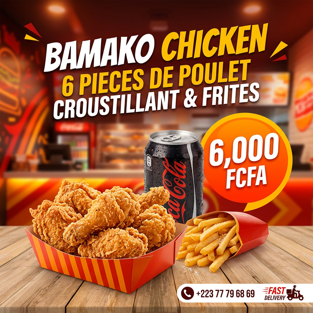 Bamako Chicken Kfc entre amis 