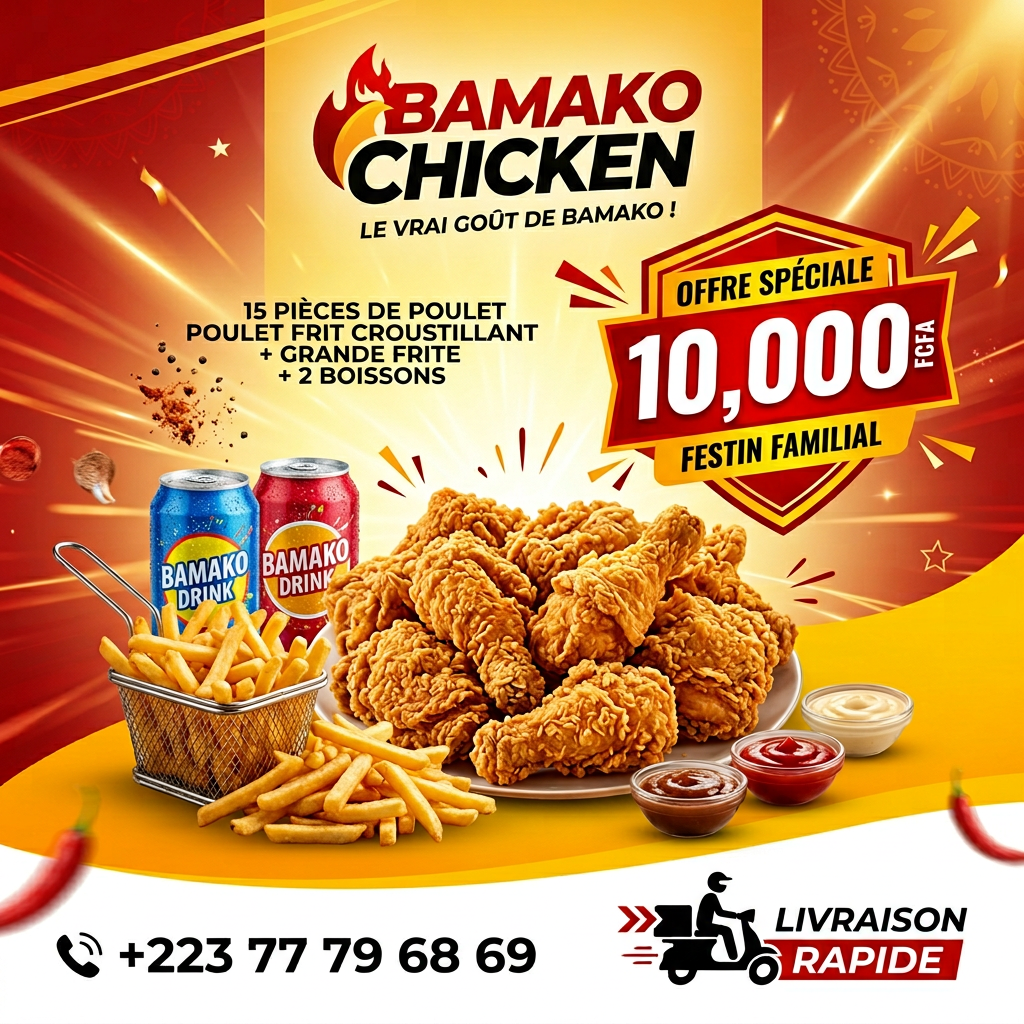 Bamako Chicken Festin Familial