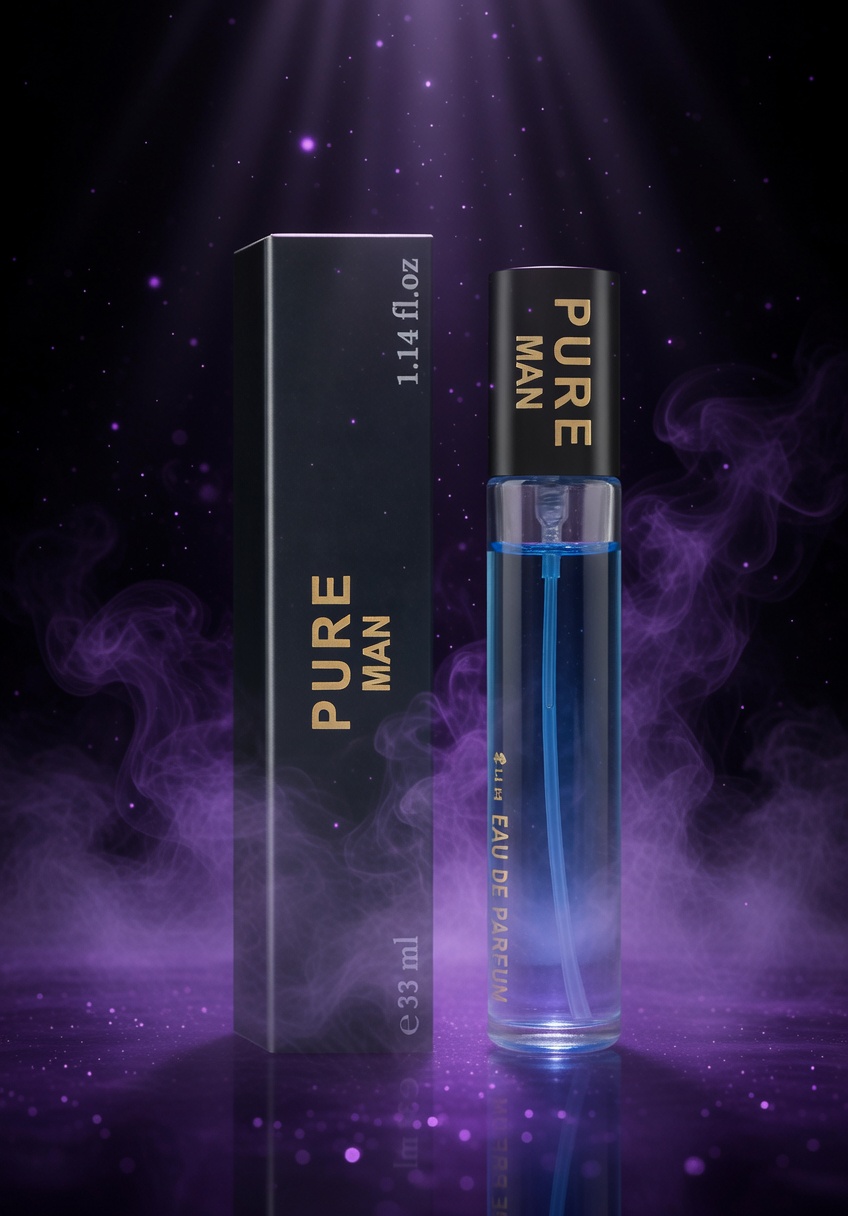 214 Pure Man Men’s Perfume 33ml – Woody Spicy Musk