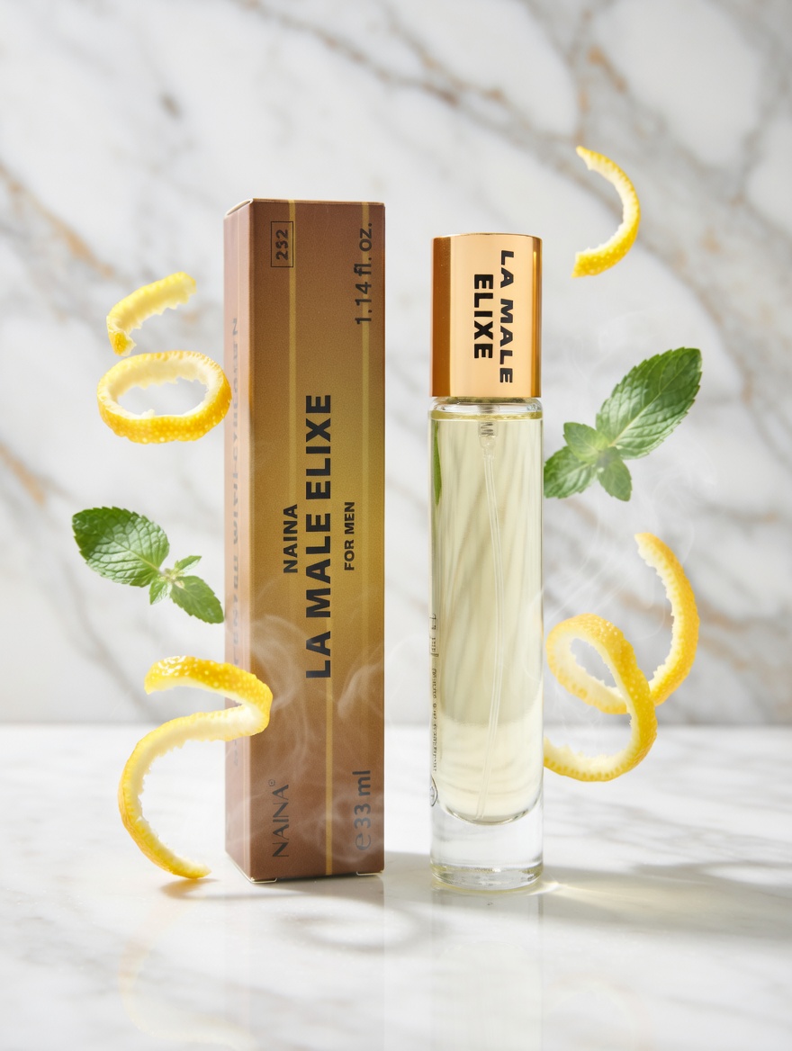 252. LA MALE ELIXE Men’s Perfume 33ml – Woody Lavender Tonka