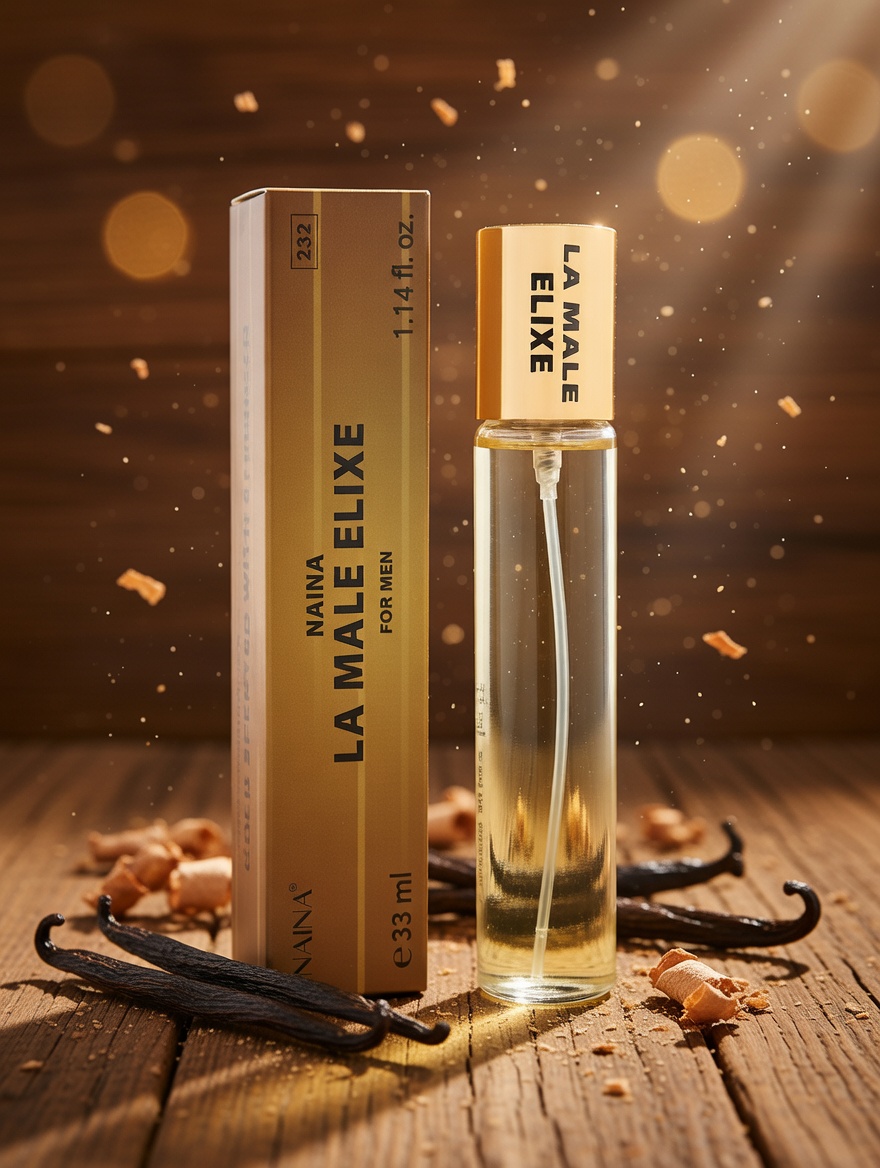 252. LA MALE ELIXE Men’s Perfume 33ml – Woody Lavender Tonka