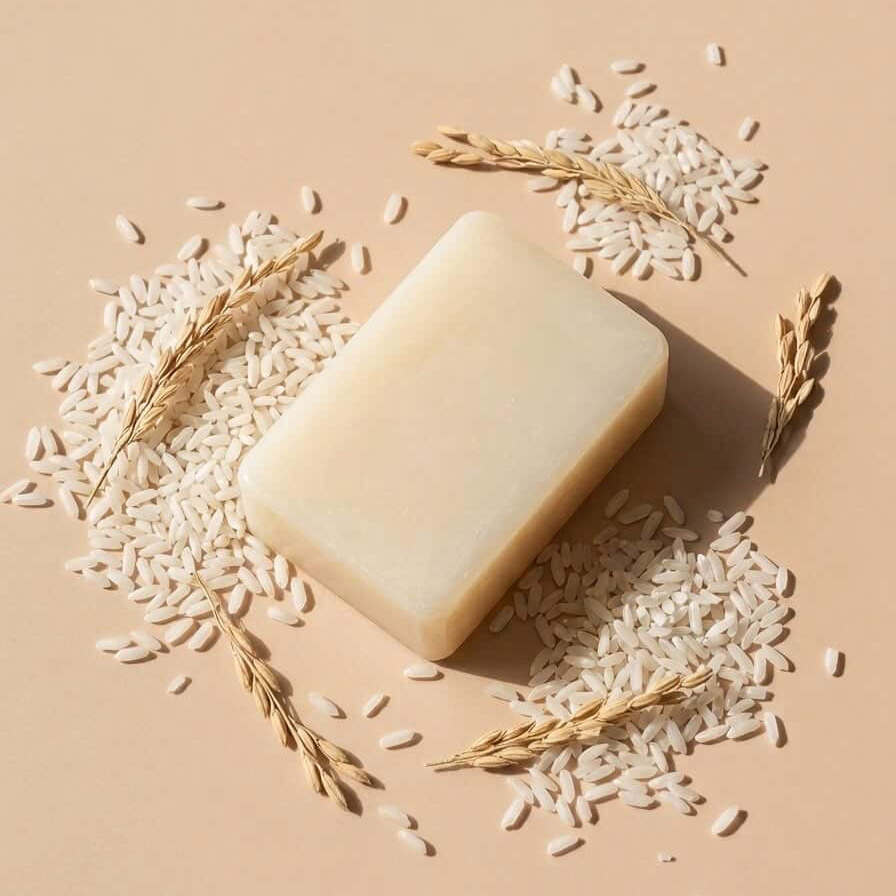 EarthLux Rice Soap