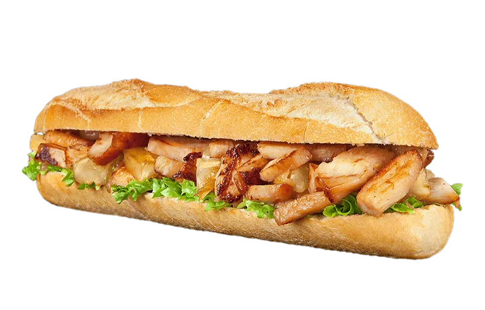 Broodje gegrilde kip ( halal ) 