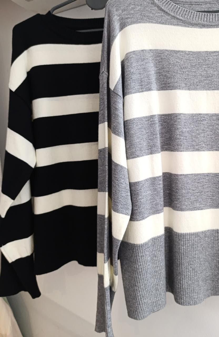Sweter de rayas
