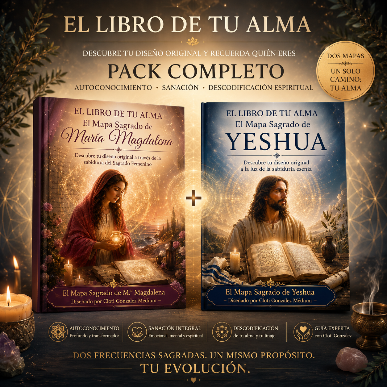  PACK COMPLETO — Los Dos Mapas Sagrados