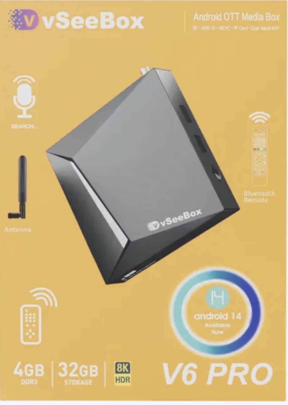 vSeeBox 6pro - New 2026