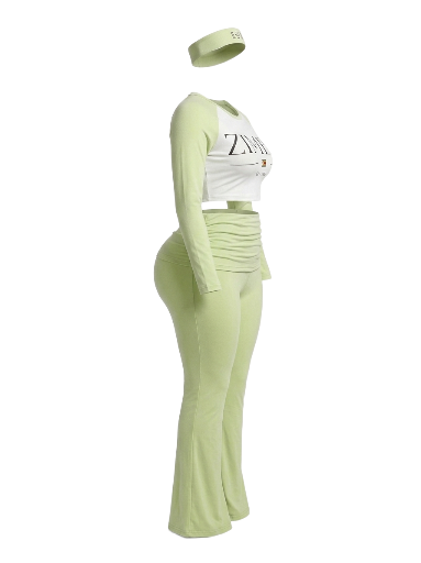 3 piece loungewear set : zimbo est 1980
