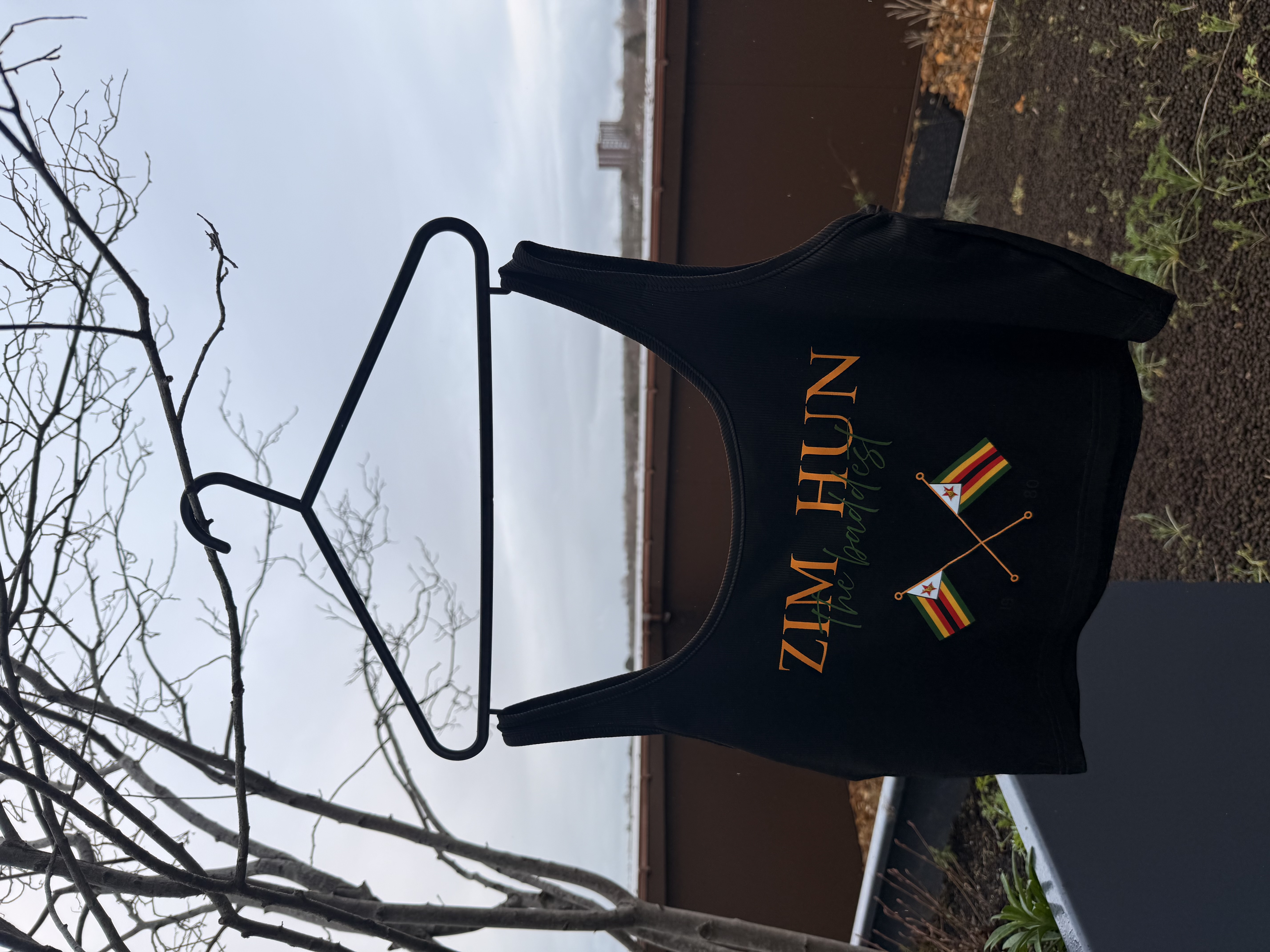 Zim Hun  sleeveless tank top