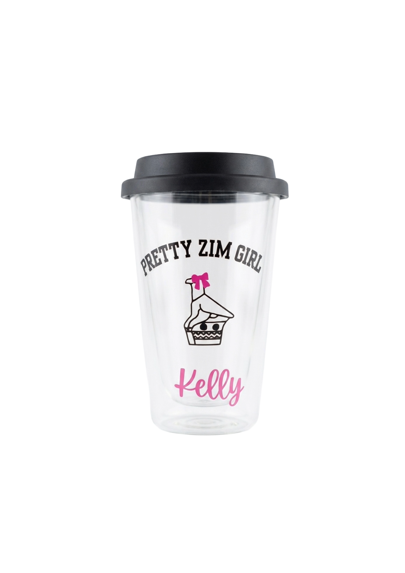 Pretty Zim Girl Travel Cup coffee cup