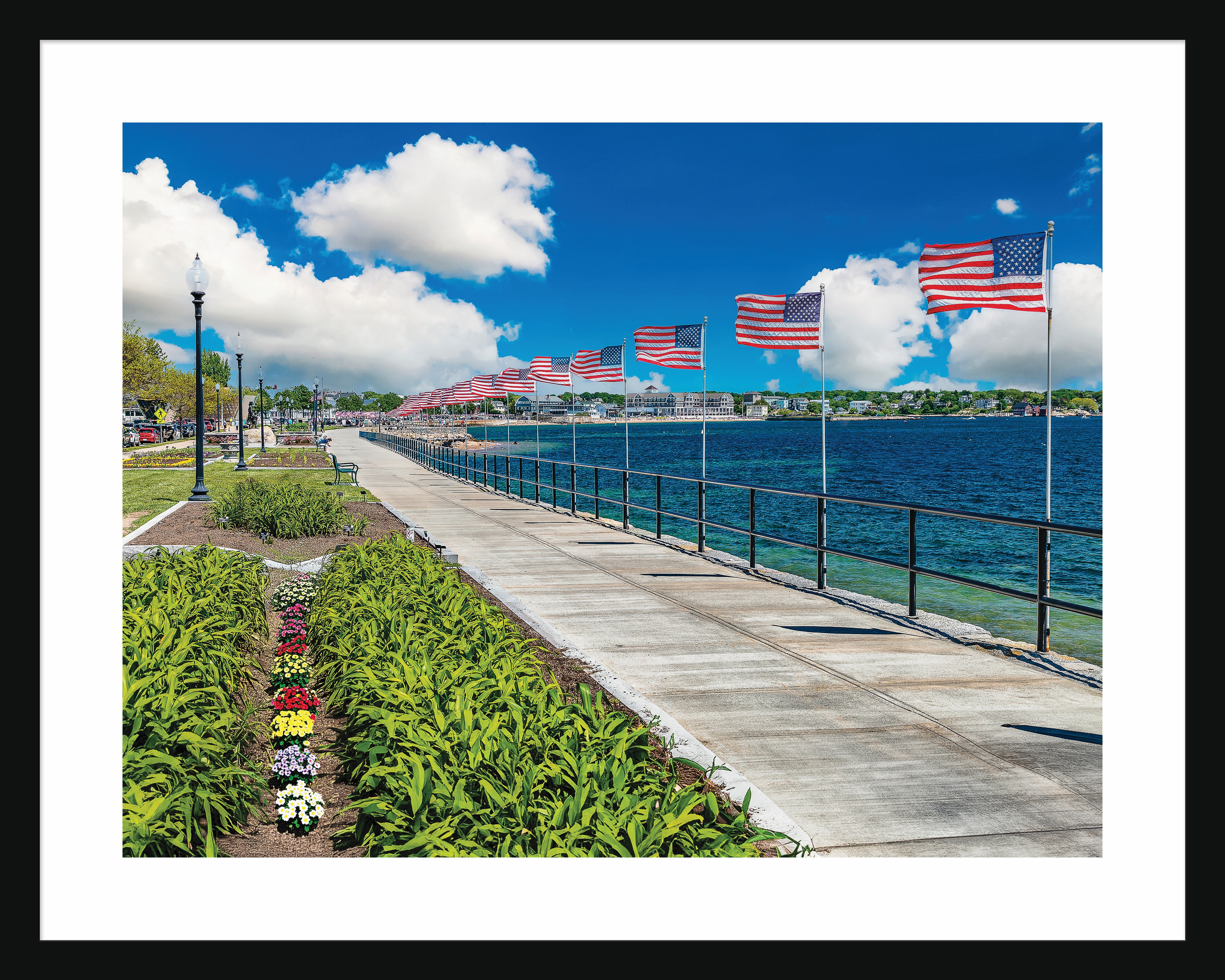 Harbor Walkway in Gloucester Massachusetts