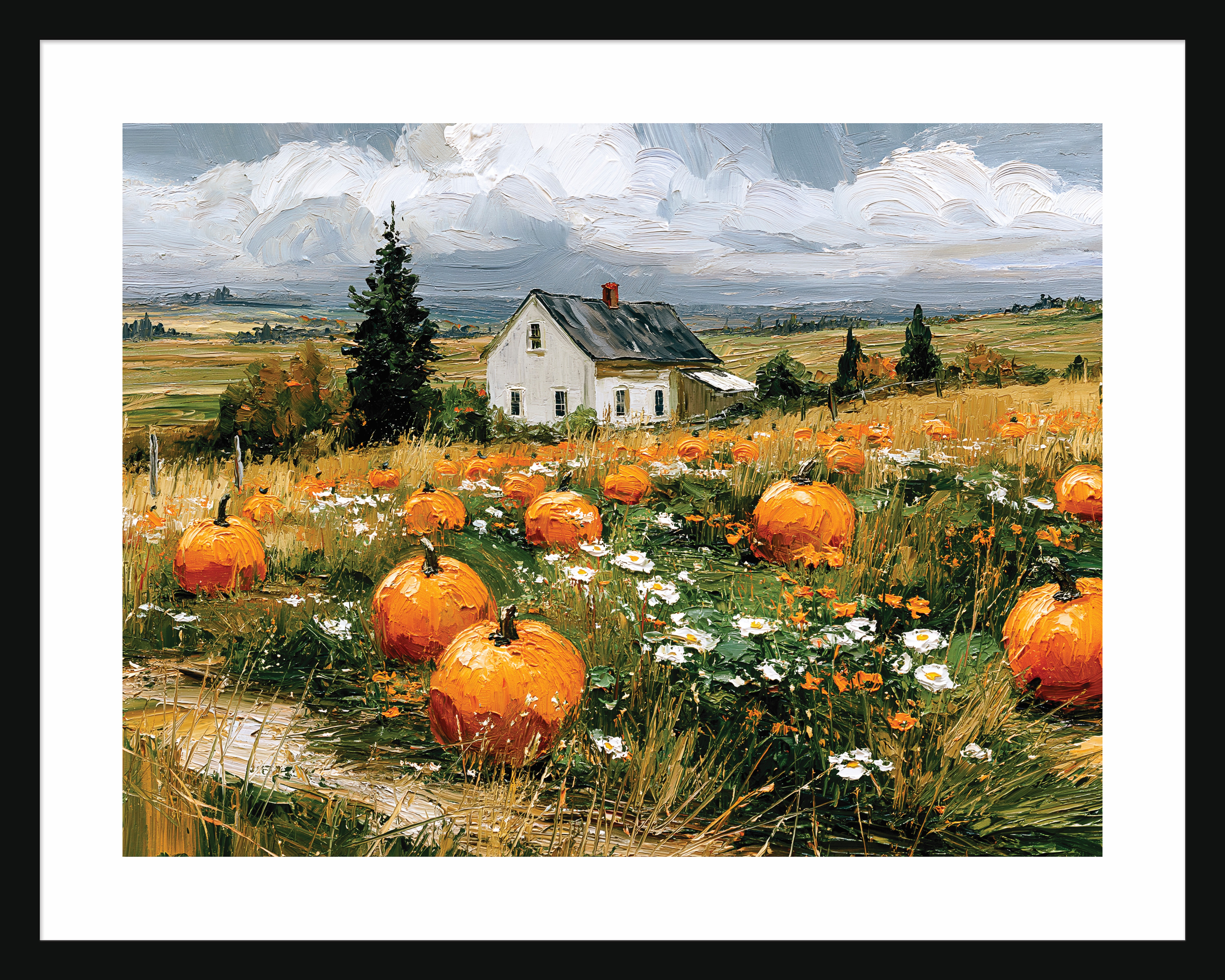 Vermont Pumpkin Patch at Harvest